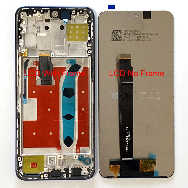 6 7 ''Оригинальный ЖК-дисплей для Huawei Honor X30i X8 экран + рамка тачскрин панель