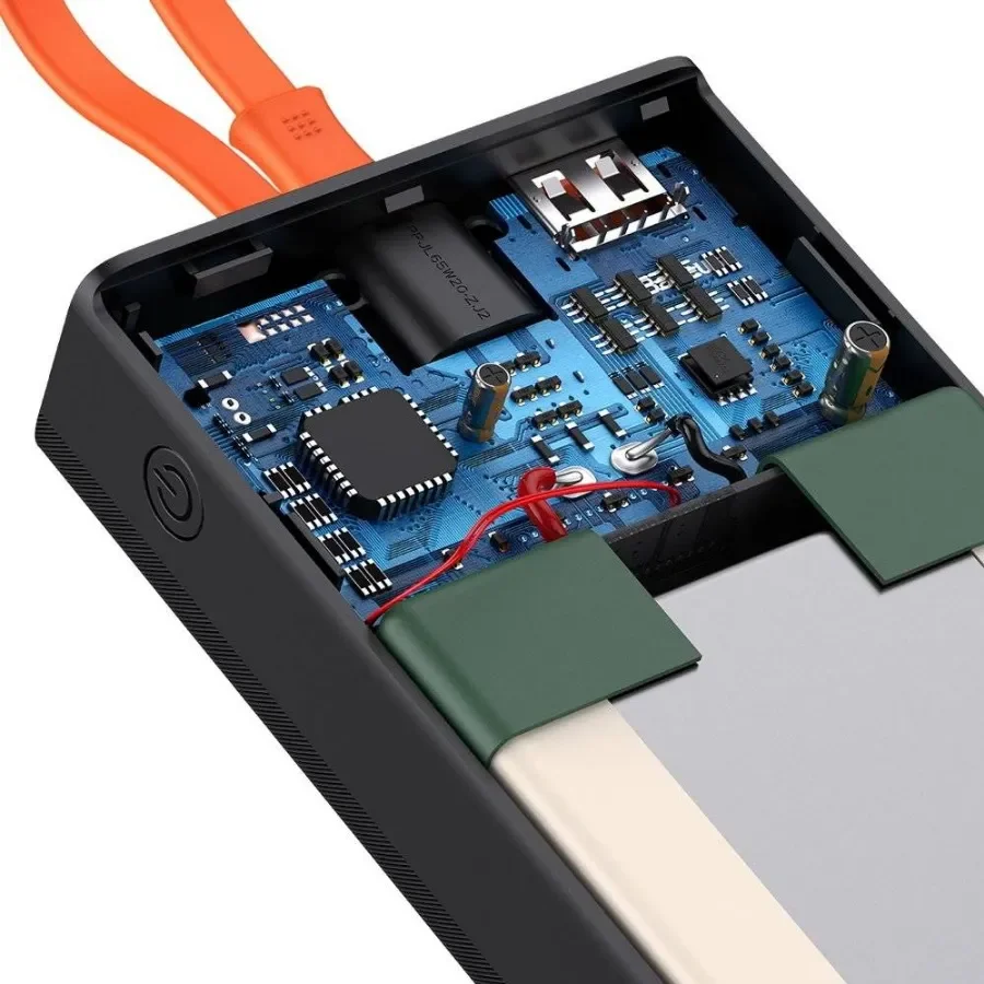 Фото Внешний аккумулятор/Baseus/Elf Digital Display/Fast Charging/Power Bank/ С кабелем Type-C/20000mAh/65W №5
