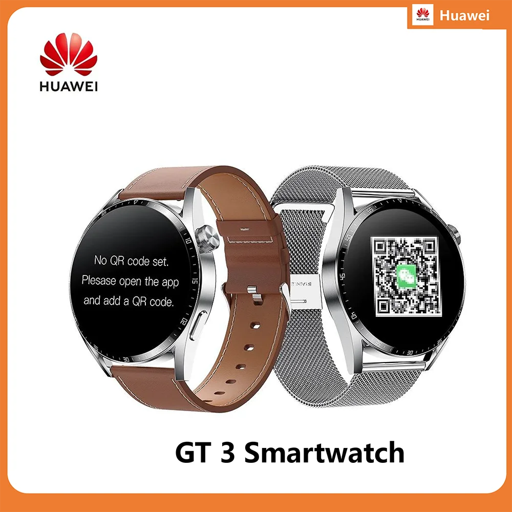 

Смарт-часы Huawei Gt3 спортивные водонепроницаемые с Bluetooth и Пульсометром