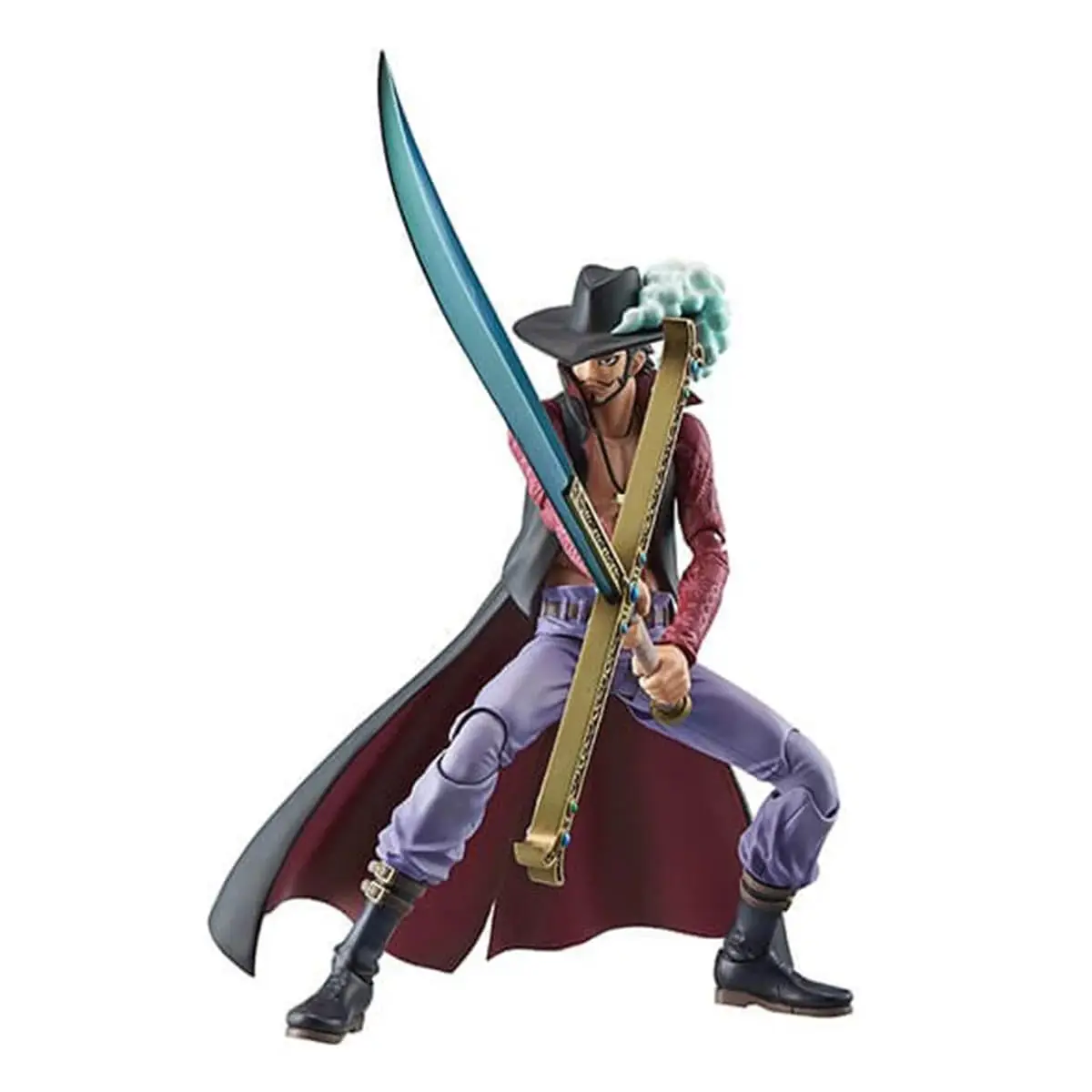 MegaHouse Variable Action Heroes ONE PIECE Dracule Mihawk подвижная фигурка из ПВХ окрашенная в 180 мм ок. |
