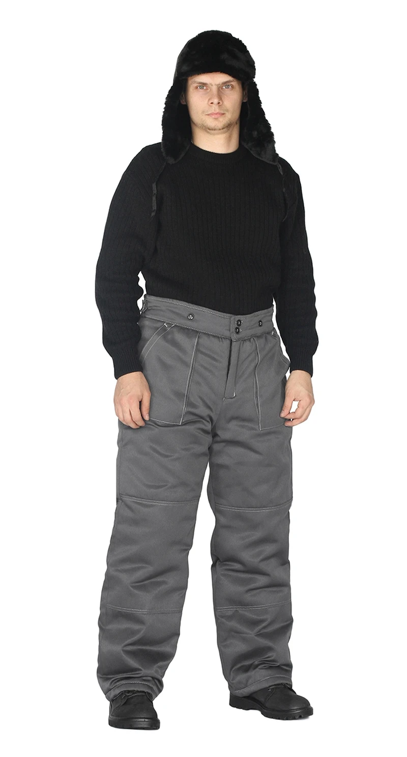 Костюм зимний &quotФАВОРИТ&quot куртка/брюки цвет: т.серый/св.серый |