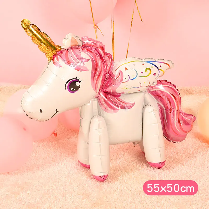 

Радужный 3D шар с единорогом