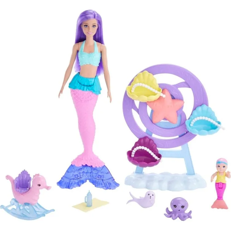 Barbie Детская и детская игровая площадка Dreamtopia для русалок