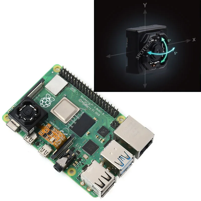 

Оптический стабилизатор изображения Raspberry Pi OIS, модуль камеры 5 Мп OV5647