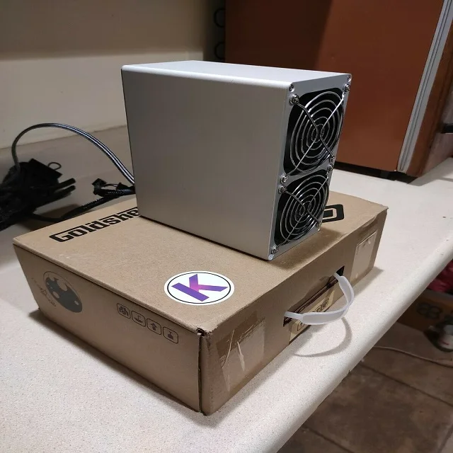 

Новая версия Goldshell Miner KD-BOX Pro 2,6 T 230W с PSU KDA Kadena Asic Wifi