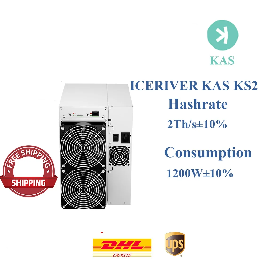 

PROMO PRICES DISCOUNT Discount IceRiver KS2 KAS Miner 2TH/S1200W Kaspa Asic Mining