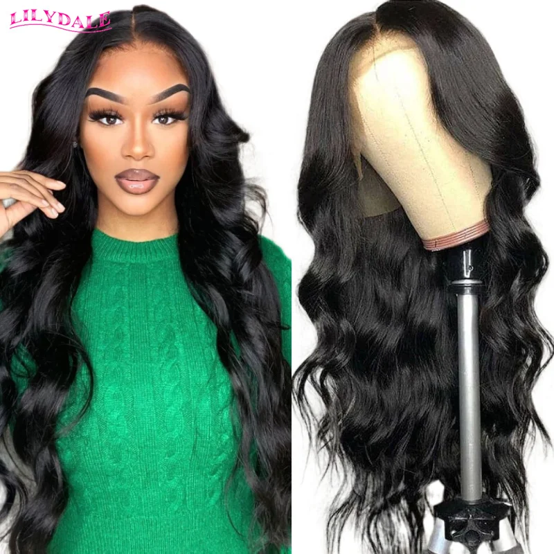 30 Inch Lace Front Wig Human Hair Body Wave 13x4 Lace Frontal Wig 360 Glueless Wig Clearance Sales With Free Shipping Lilydale