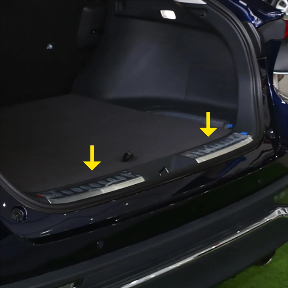 

Задний бампер багажник протектор нагрузки для Toyota Harrier Venza 2021 2022 аксессуары