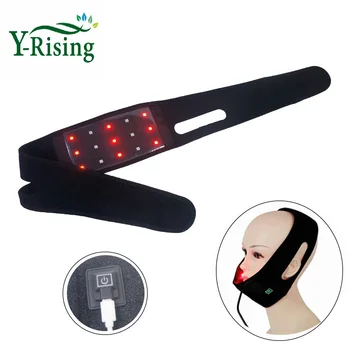 Red Light Therapy Infrared Therapy Neck Belt Wearable Laser Lipo Neck Pain Relief For Chin Neck