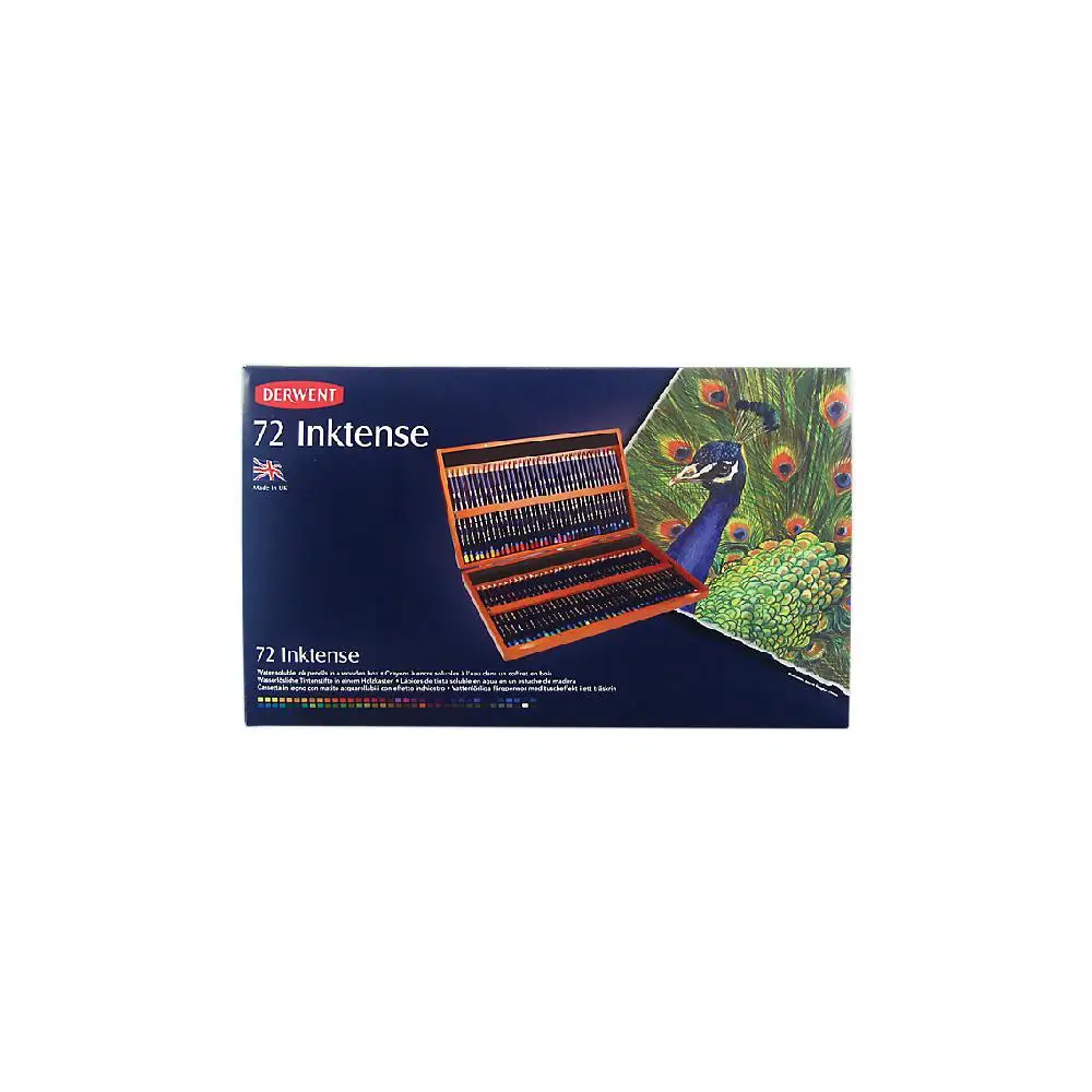 Derwent Набор акварельных карандашей 72 цвета в деревянной упаковке 2301844