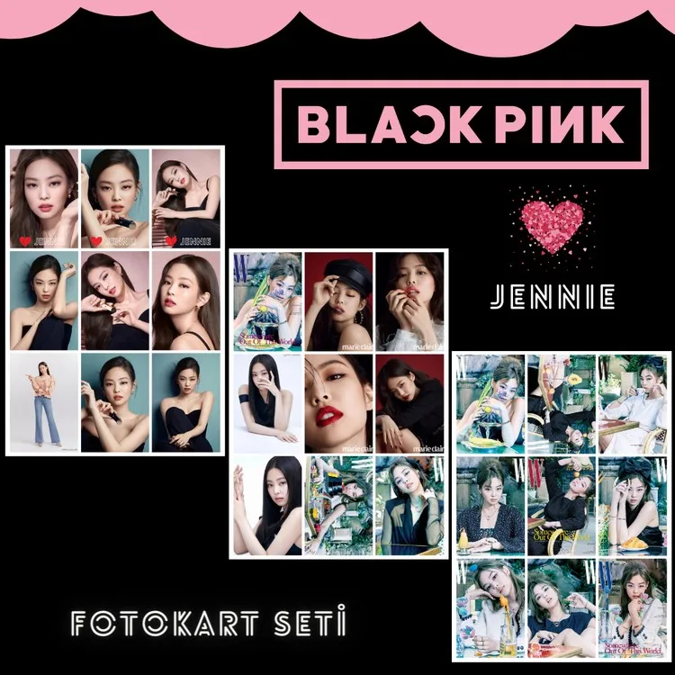 Black Pink Набор фотокарт Blackpink 