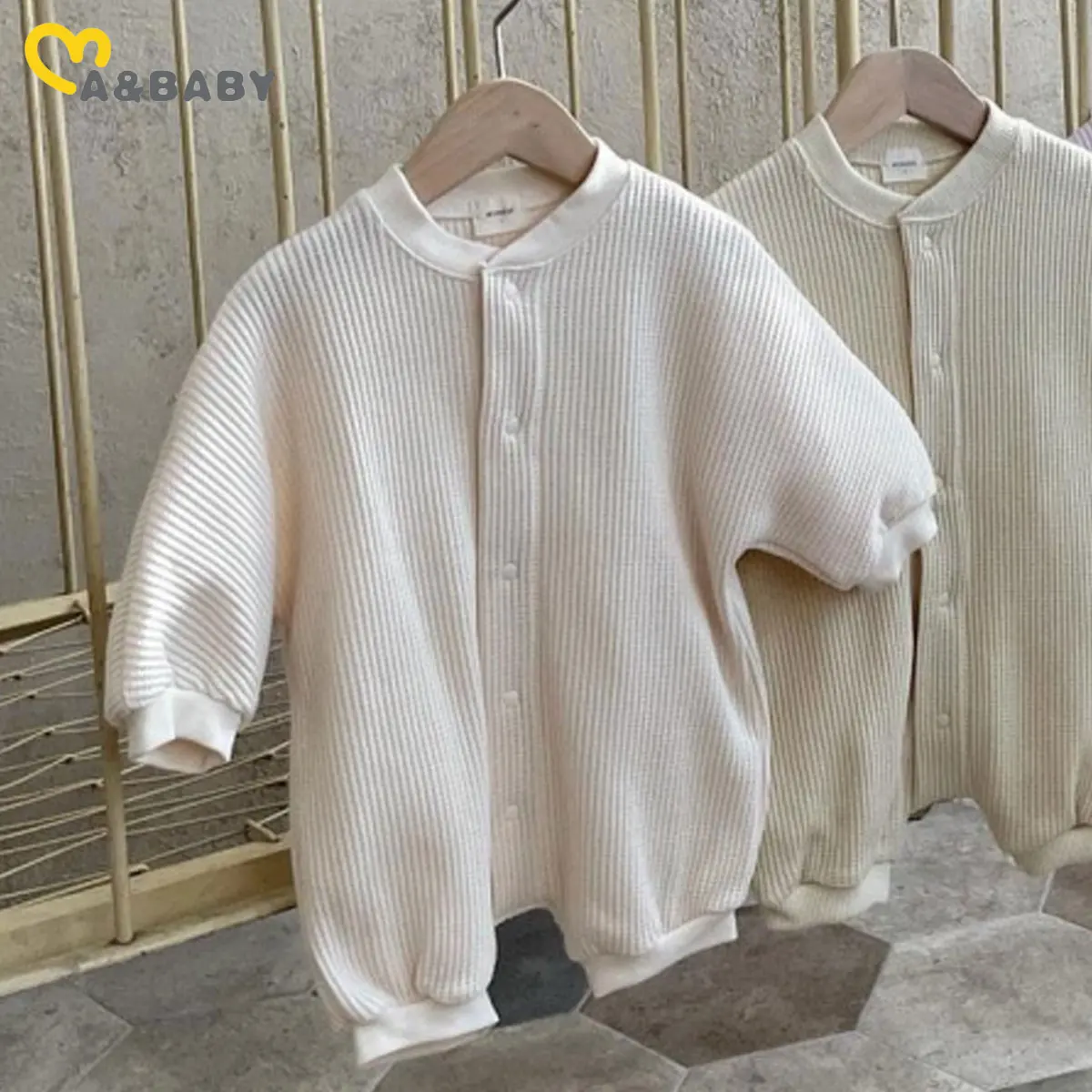 

Ma&Baby 0-24M Newborn Infant Baby Boy Girl Jumpsuit Long Sleeve Solid Color Romper Playsuit Soft Spring Autumn Clothing D01