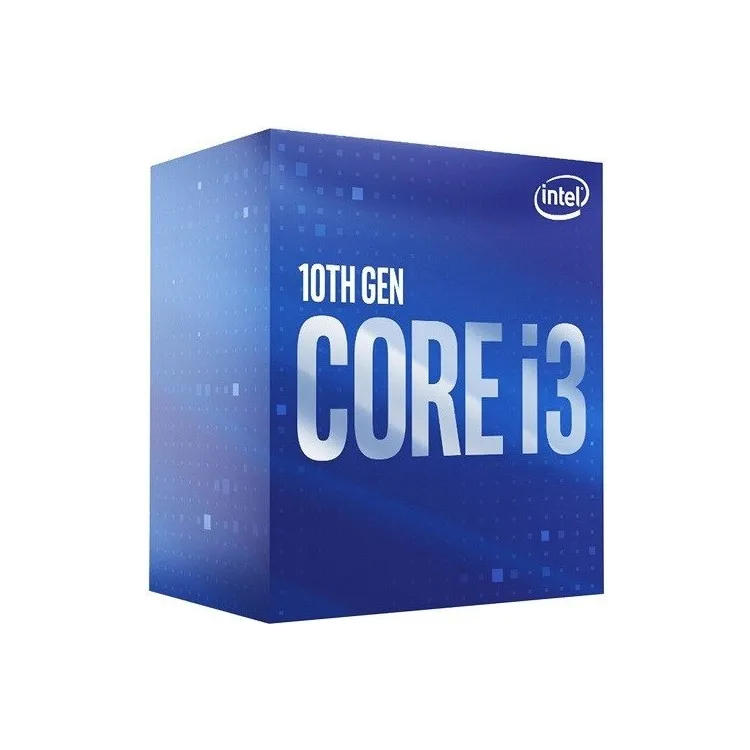 Intel Core I3-10100 лоток без коробки безвентиляторный 3,6 ГГц 4,3 ГГц Макс FCLGA1200 65 Вт процессор