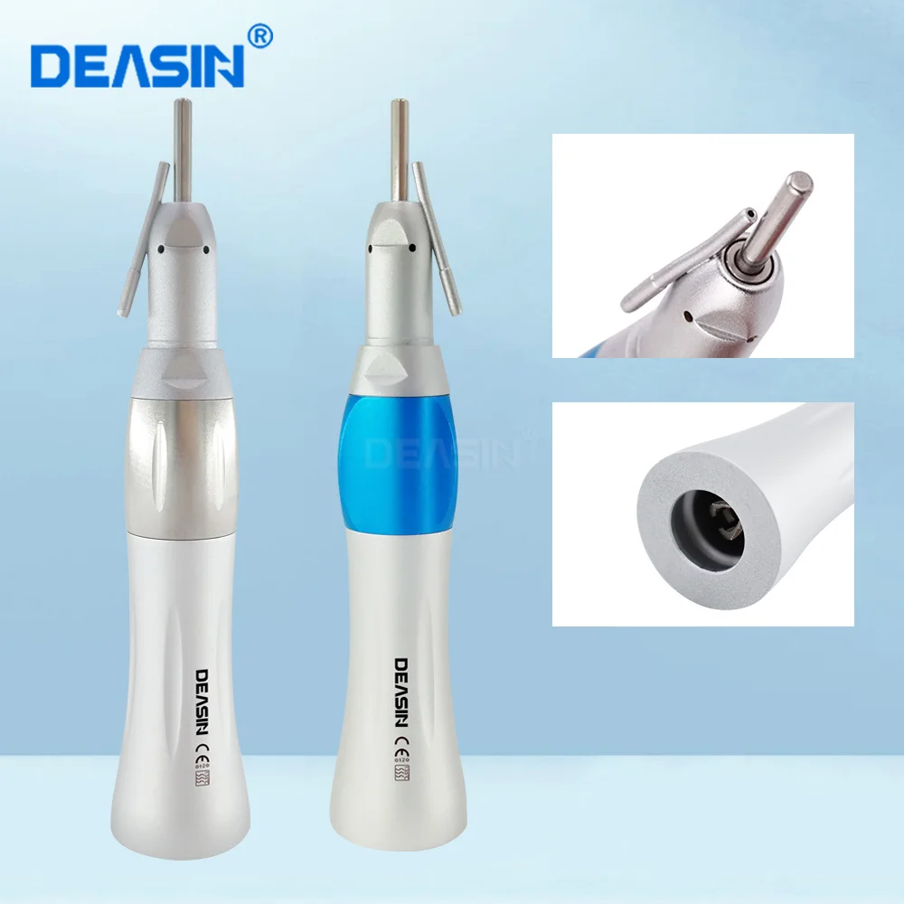 

Dental Surgical Straight Handpiece 1:1 Nose Cone with External Irrigation Pipe Dentist Tools