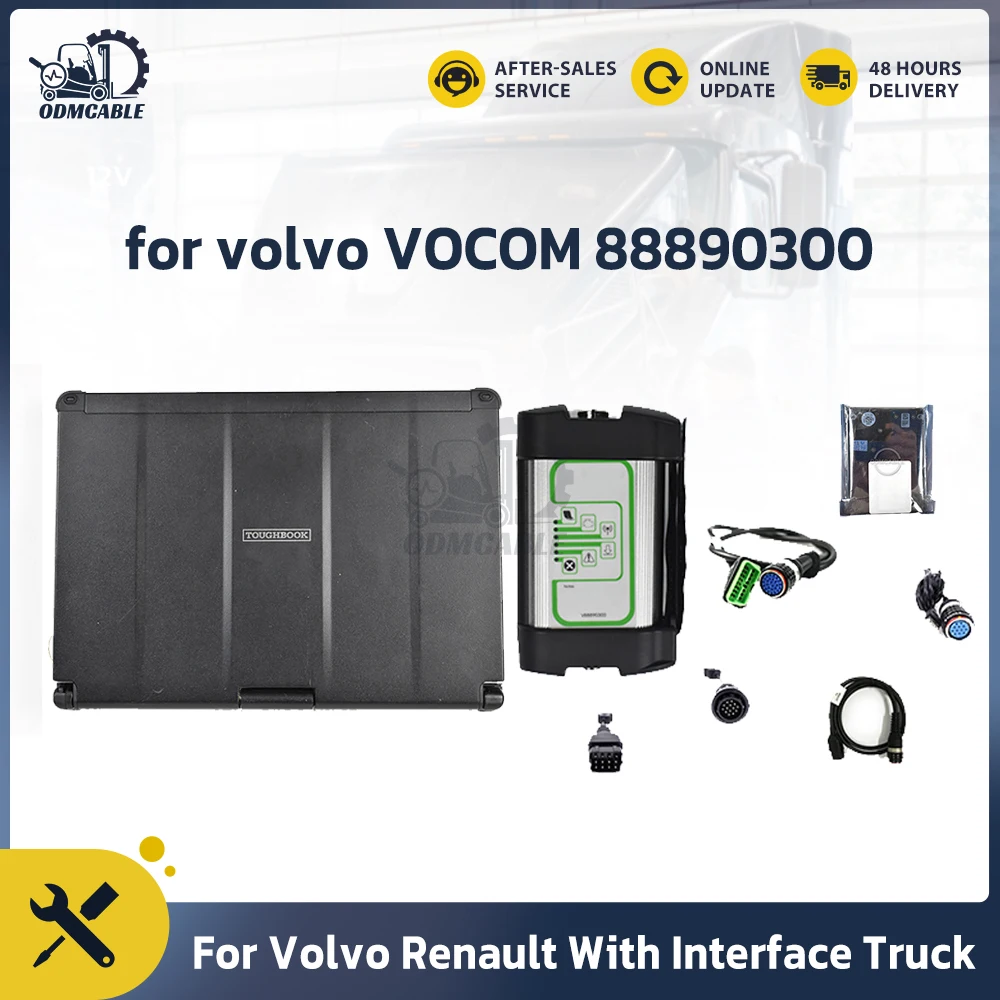 

Universal Diesel Truck Diagnostic Tool Premium Tech Tool PTT 2.8.130 with cf19 laptop for volvo Diesel Truck Diagnostic Scanner
