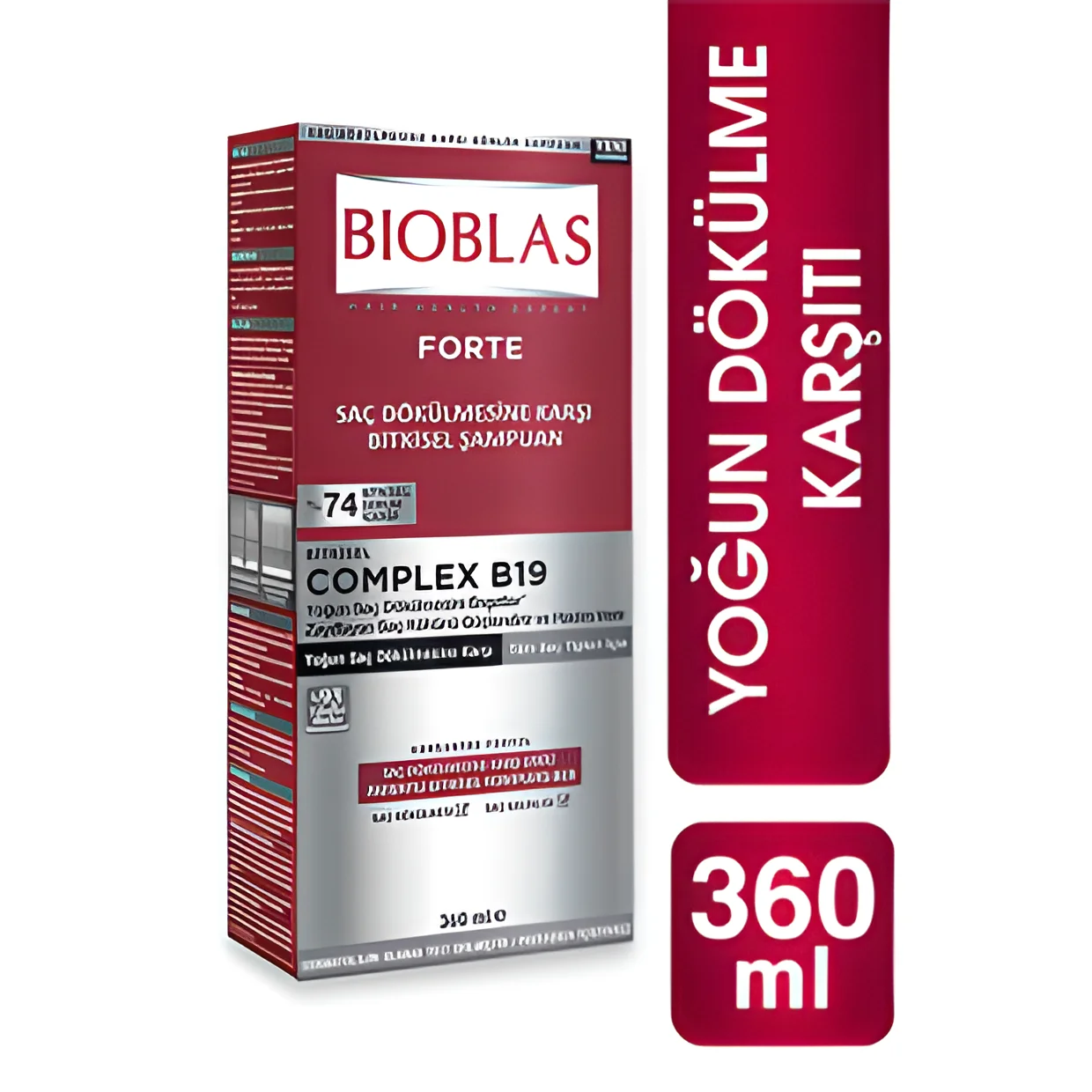 

Bioblas Forte Complex B19 Dense Hair Spills Herbal Shampoo 360 ml