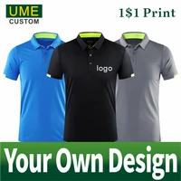 quick drying sports polo shirt custom design company brand logoprint embroidery breathable lapel short sleeve polo shirts