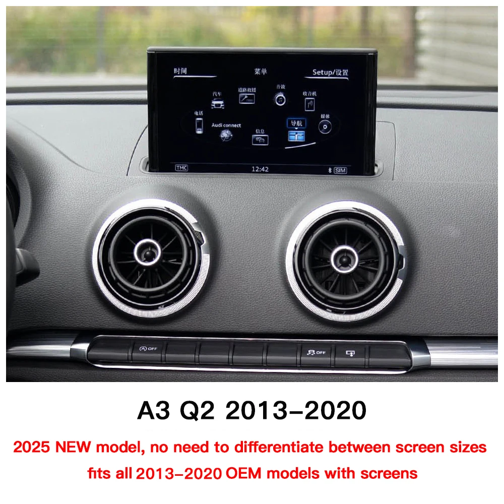 

CarPlay Wireless Android Auto для Audi A3 8v Q2 8P 2013-2018 гг. с Mirror Link AirPlay Bluetooth USB с поддержкой камеры