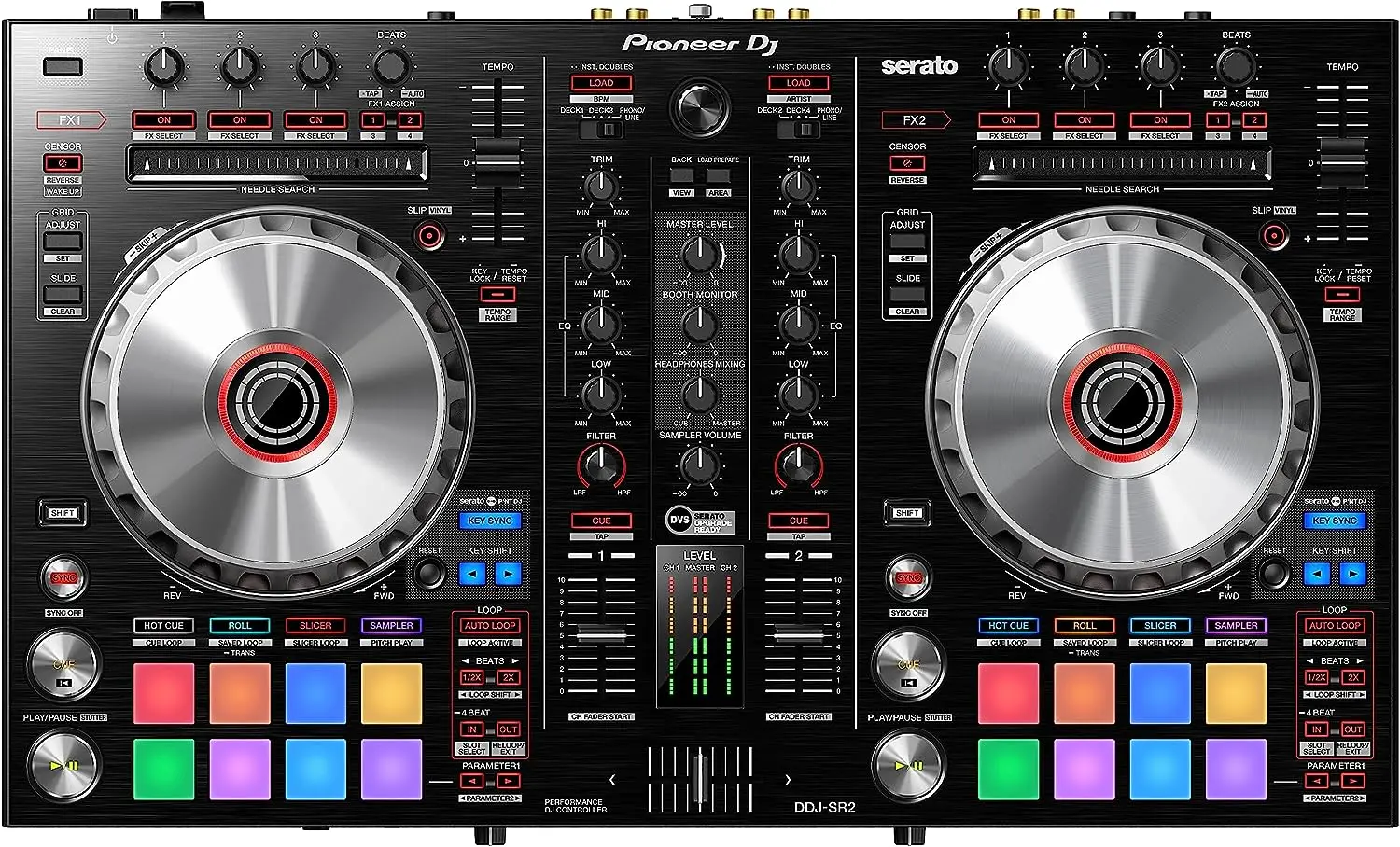 

END OF YEAR SALES!! OWN IT NOW Pioneer DJ DDJ-SR2 Professional DJ Controller