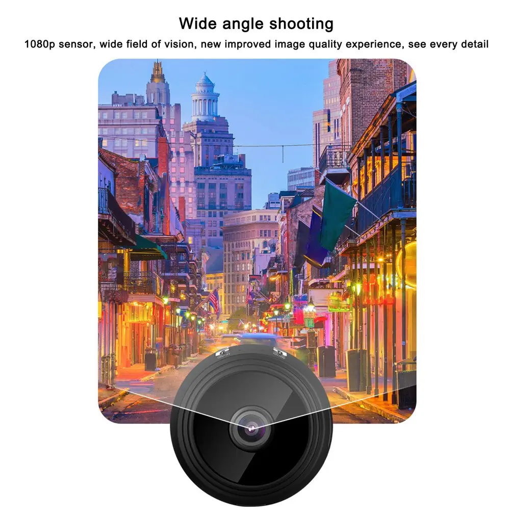 Cemera Mini A9 1080P High Definition WIFI CCTV IP Night View Voice Video Security Wireless Cameras |