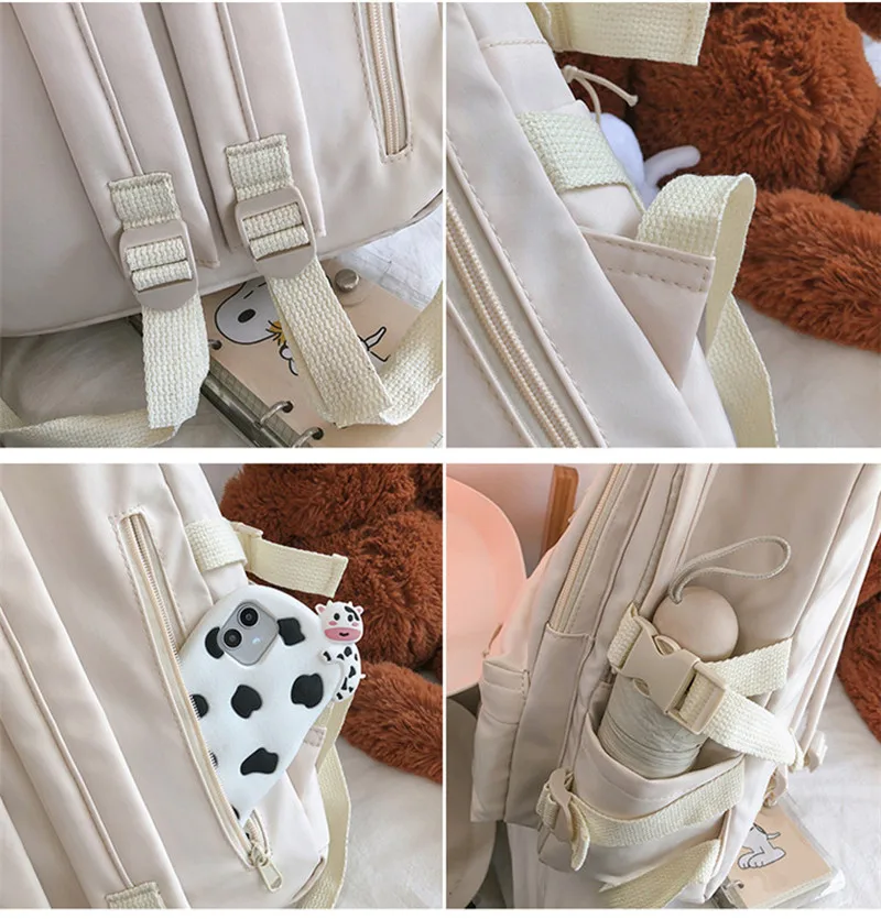 High School And College Students New Simple Casual Fashion Versatile Schoolbag Female Large Capacity Computer Backpack