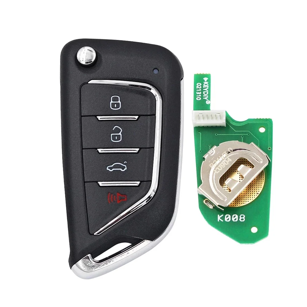 Фото 5 шт./лот B21-4 KEYDIY универсальный для KD900/URG200 Mini KD KD-X2 4 кнопочный пульт дистанционного управления KD дистанционный ключ B21-4 №3