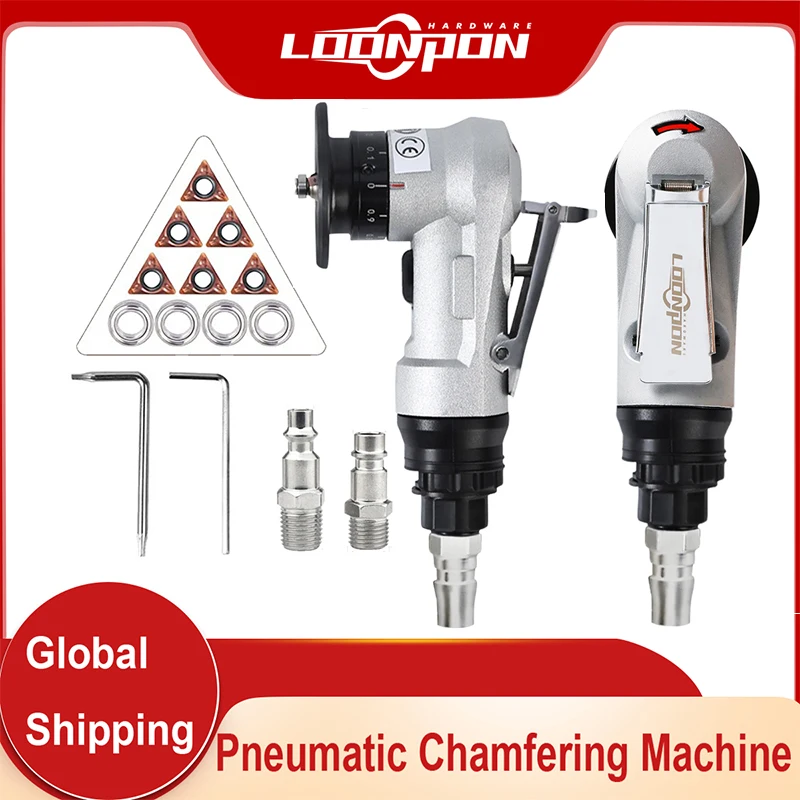 Mini Pneumatic Chamfering Machine Portable Metal Trimming Ma