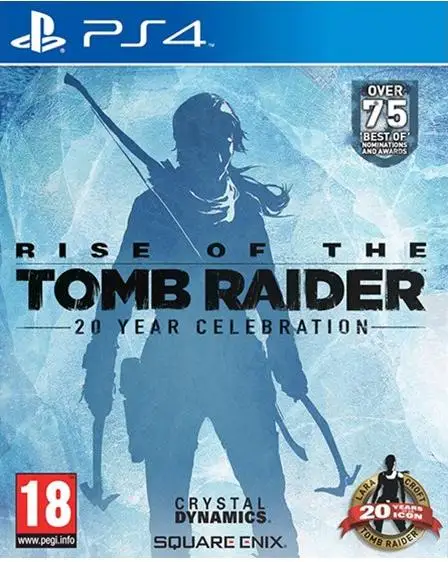 Видеоигра Rise of the Tomb Raider 20ти летний Юбилей (с поддержкой PS VR) Русская Версия (PS4) USED
