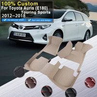 car mats for toyota auris touring sports corolla scion im e180 20122018 protective carpet anti dirty foot pad car accessories