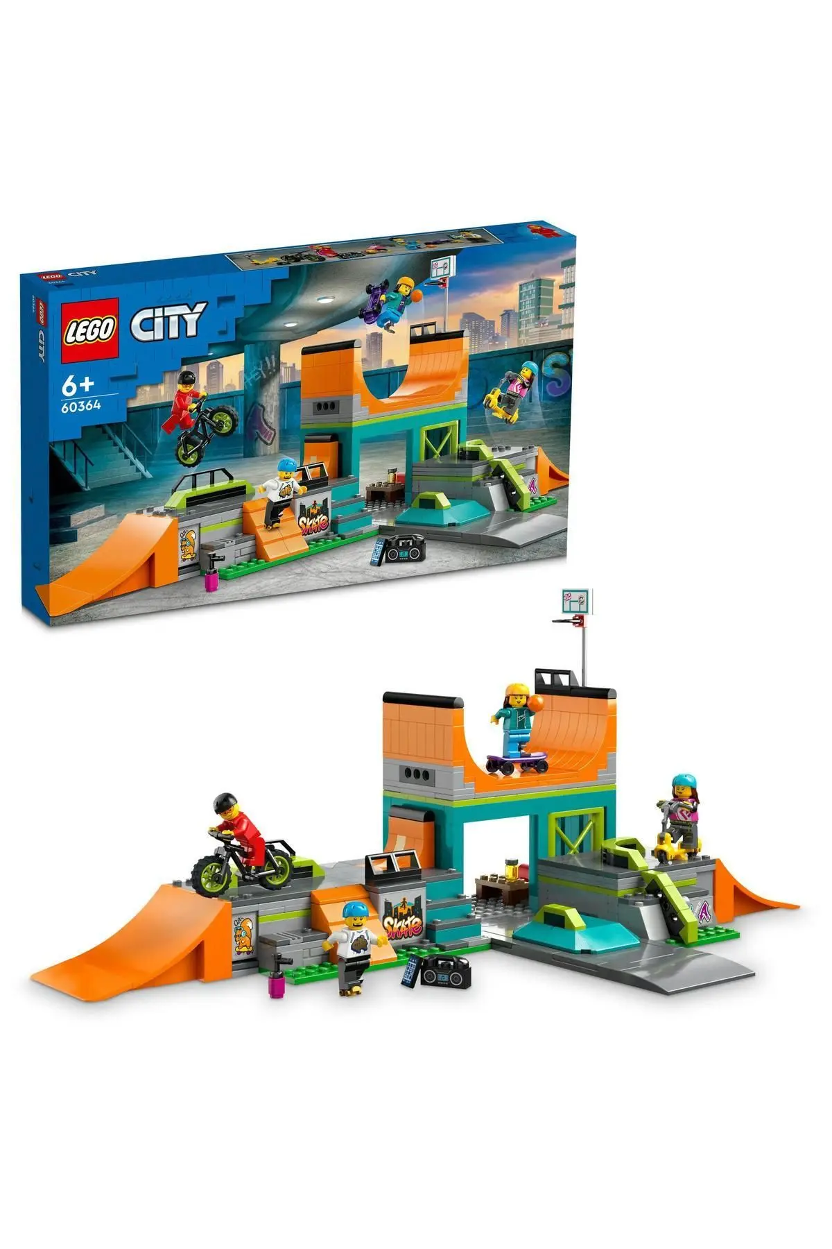 LEGO City Street Skateboard Park 454 AliExpress