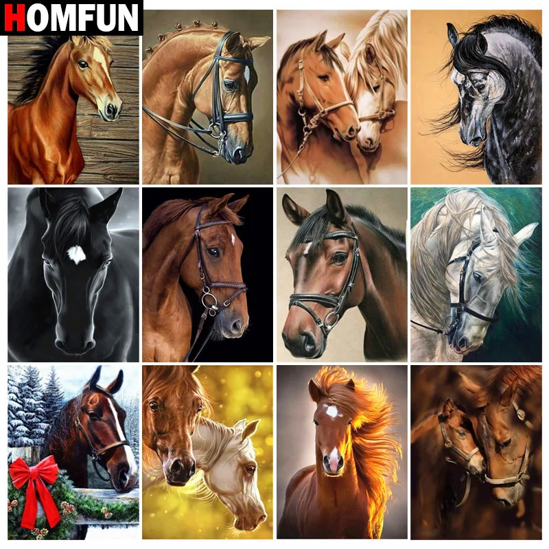 HOMFUN Full diamond Painting 