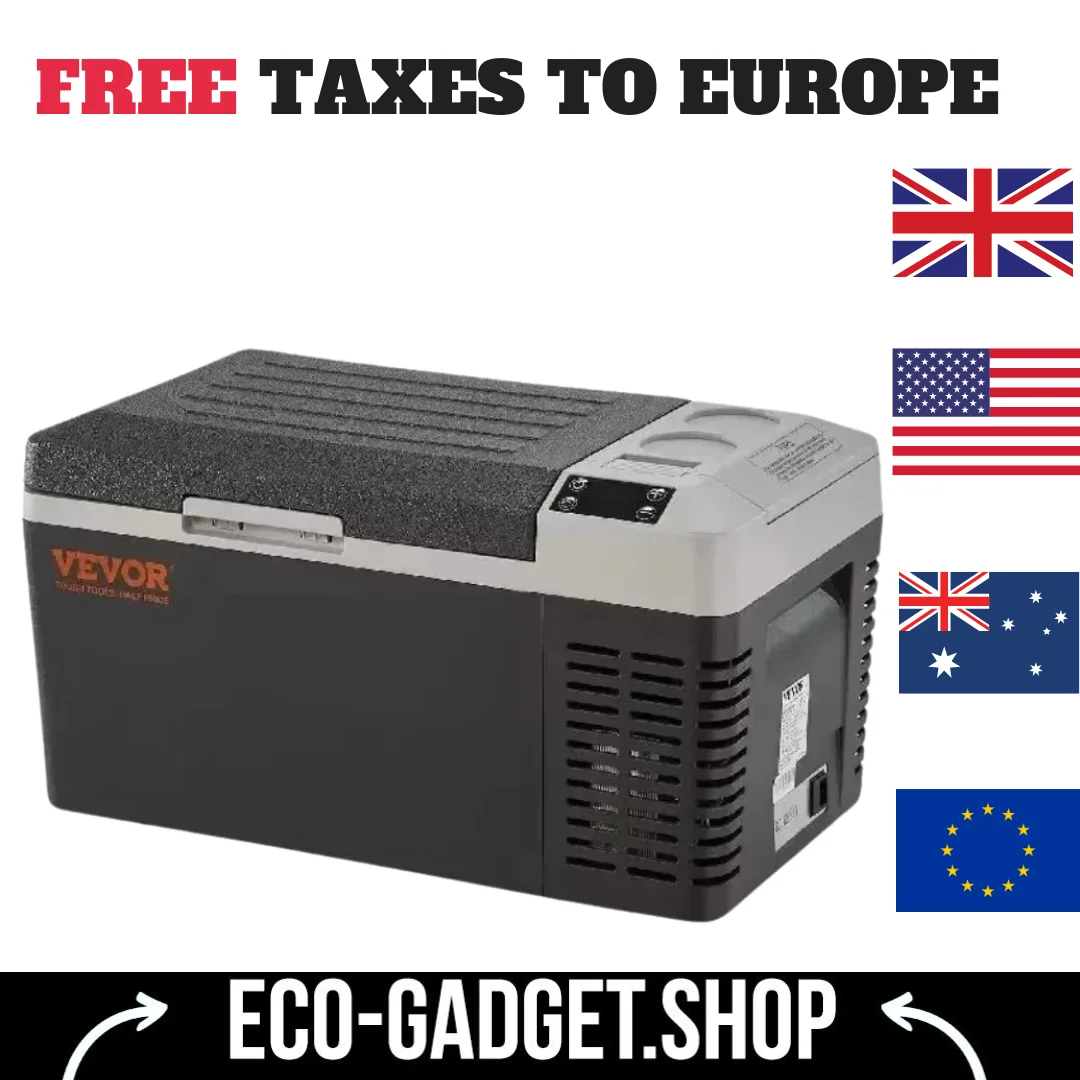 Портативный автомобильный холодильник VEVOR 20 л, 21Qt, однозонный мини ...