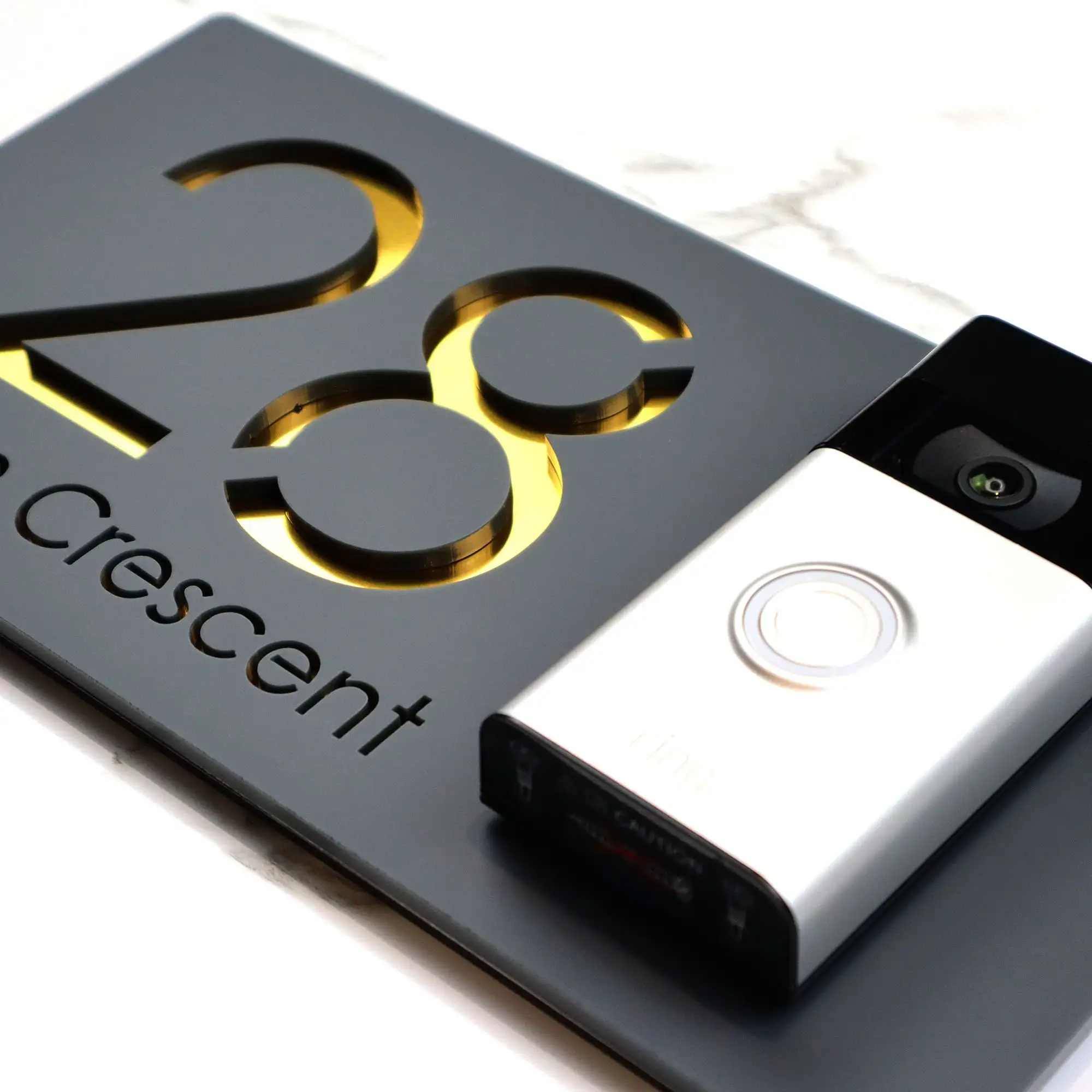 Пользовательское Кольцо Гнездо видео Wifi колокольчик Монтажная пластина