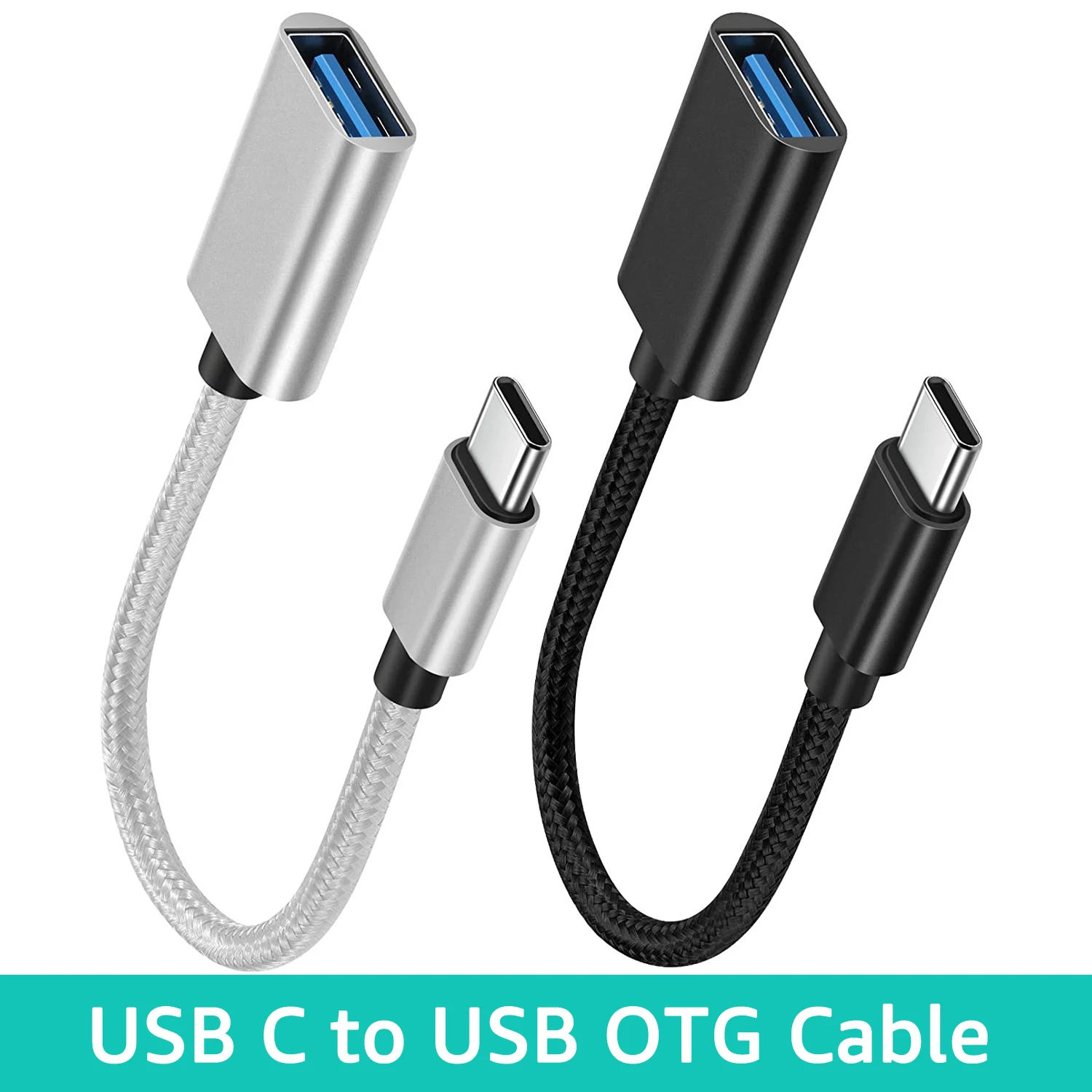 

OTG USB C To USB A Cable USB to Type C Adapter Connector for Xiaomi Samsung S20 Huawei OTG Data Cable Converter for MacBook Pro