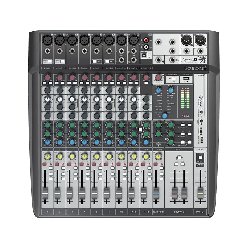 

100% OFFICIAL Soundcraft EFX12 12-channel Mixer with Effects