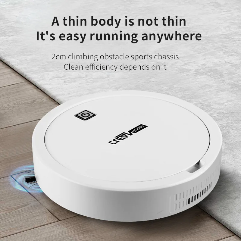 

Sweeping Robot Vacuum Mopping Three-in-one Automatic Vacuum Cleaner Sweep And Wet Mopping Floors&Carpet AppliancesHousehold Tool