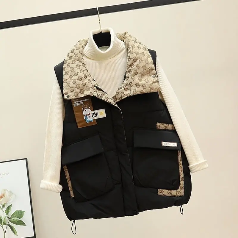 Женский комфорт Mod Warm 2024 Самый длинный жилет без рукавов