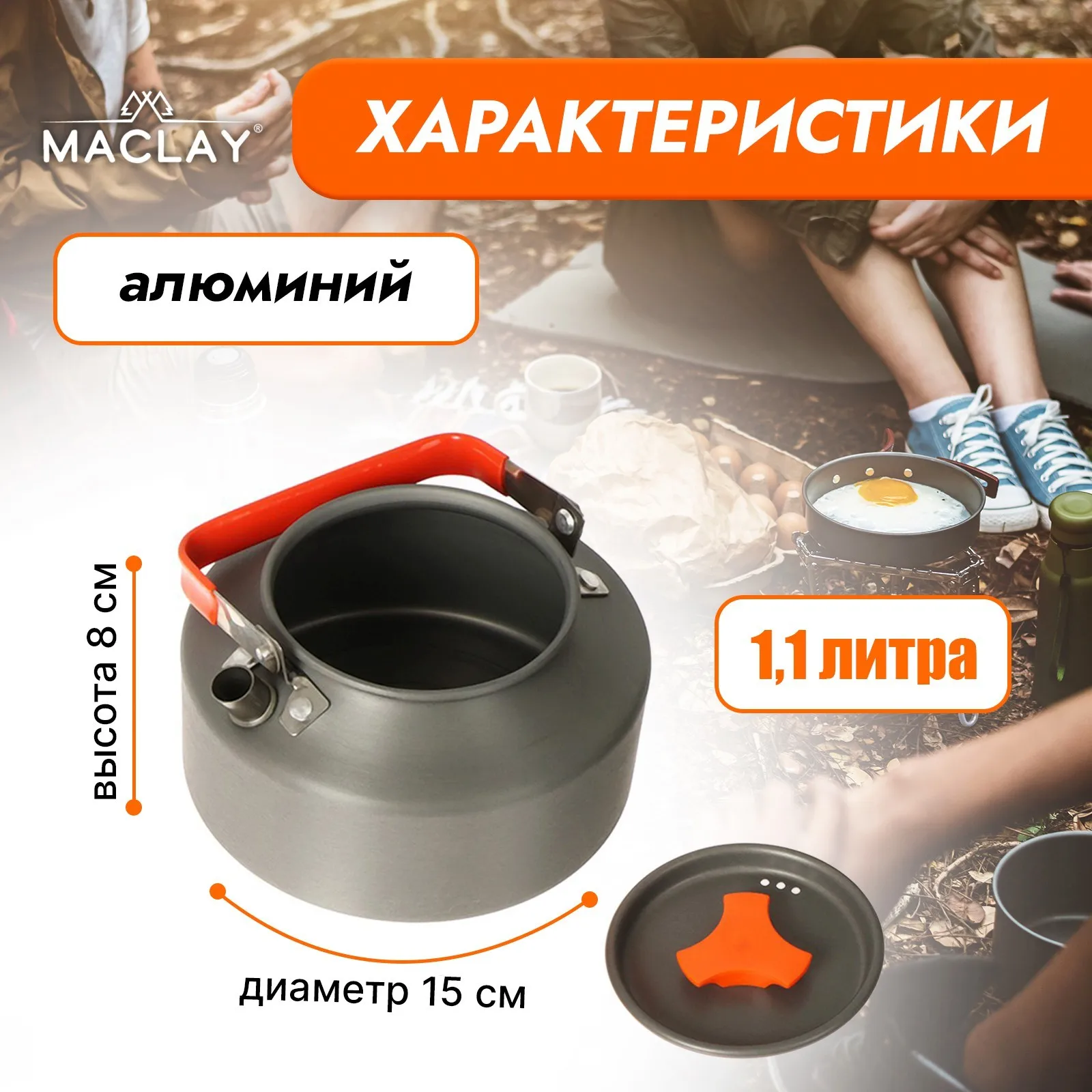 Рисунок 3 - Набор посуды туристический: кастрюля