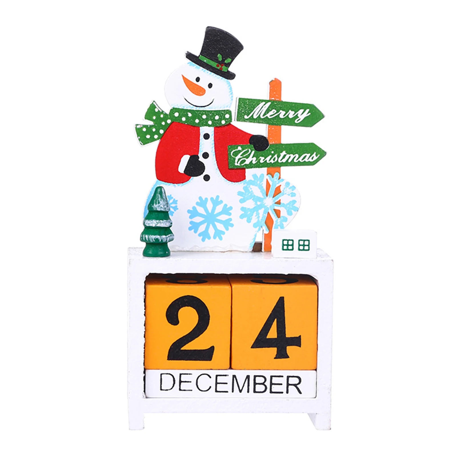 Рождественский подарок для детей: Деревянный интерактивный календарь