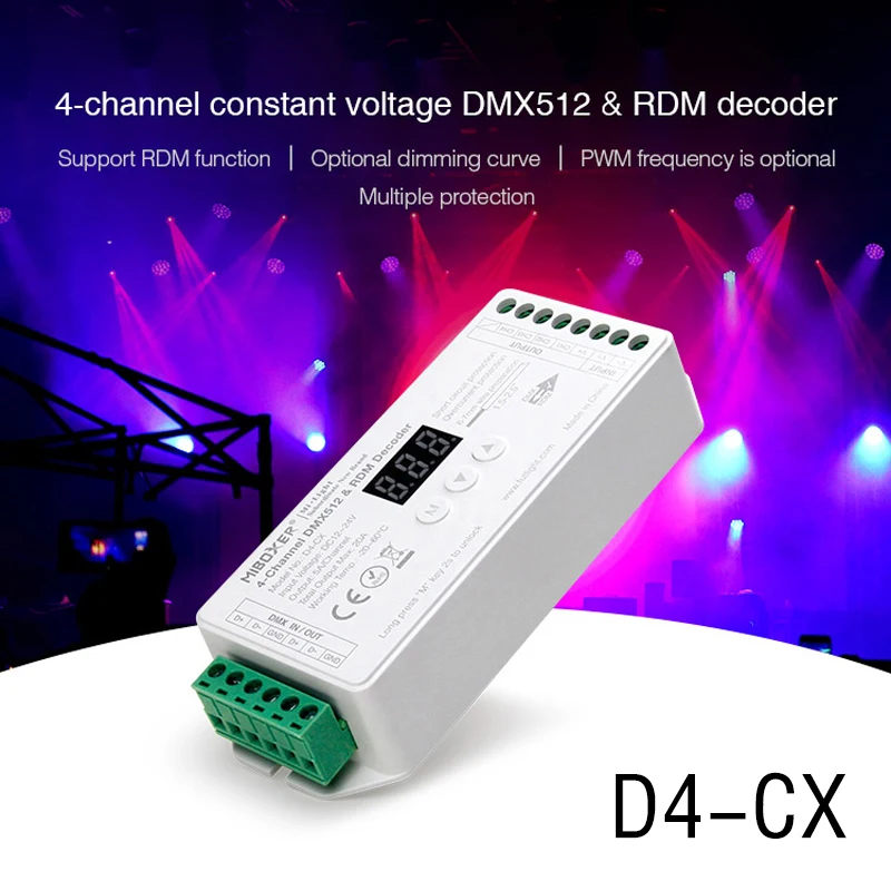 RGB контроллер WORLD UNIQUEEN DMX512