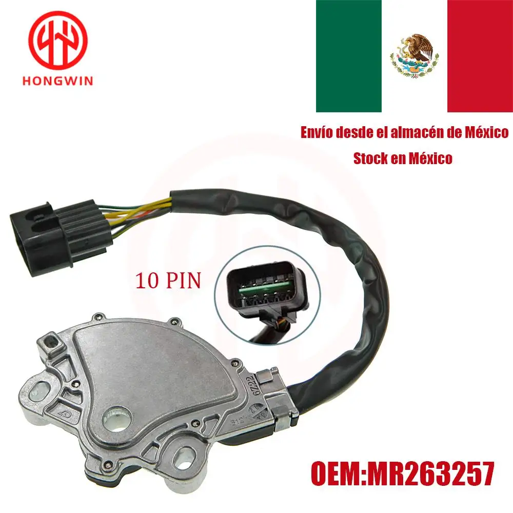 

For Mitsubishi Pajero Montero Sport V73 V75 V77 1998-2006 OEM MR263257,8604A053,8604A015 New Neutral Safety A/T Inhibitor Switch