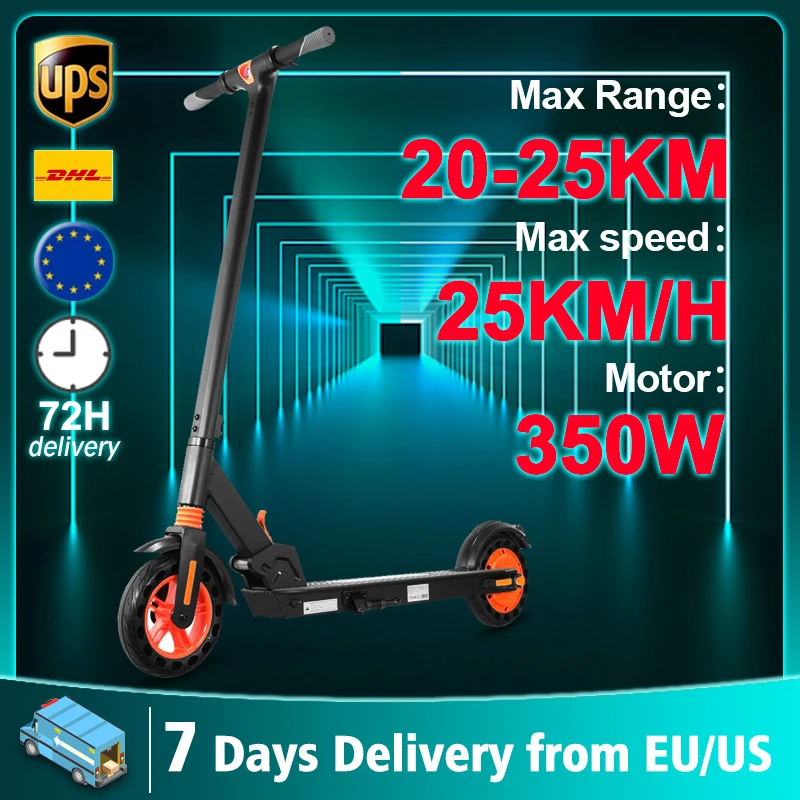 

Electric Scooter Adult Electirc Kick Scooters 25km/h Foldable E Scooter 25km Range Cheap Electric Step Hoverboard Skateboard