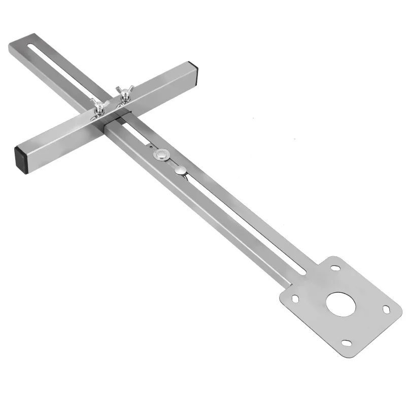 

New For Trimmer Machine Edge Guide Positioning Cutting Board Tools Hole Opener For DIY Woodworking Router Circle Milling Groove