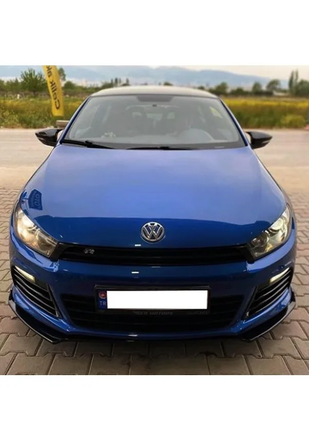 For VOLKSWAGEN Scirocco 2008-2021 Basic Front Bumper Attachment Lip -Auto Car Styling Rear Spoiler Body Kit Antenna Tires Wings