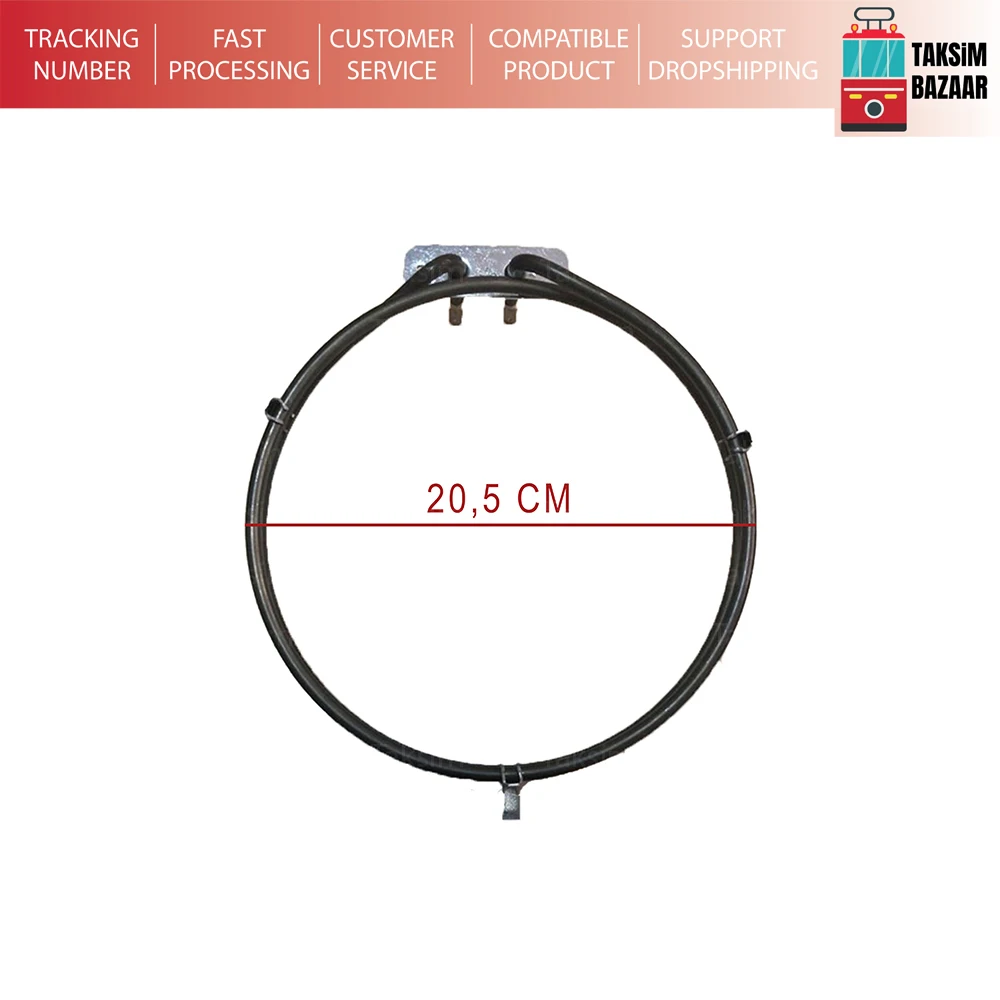 For Beko - Arçelik and Altus Oven Heater 1800 Watt Element - 262900090