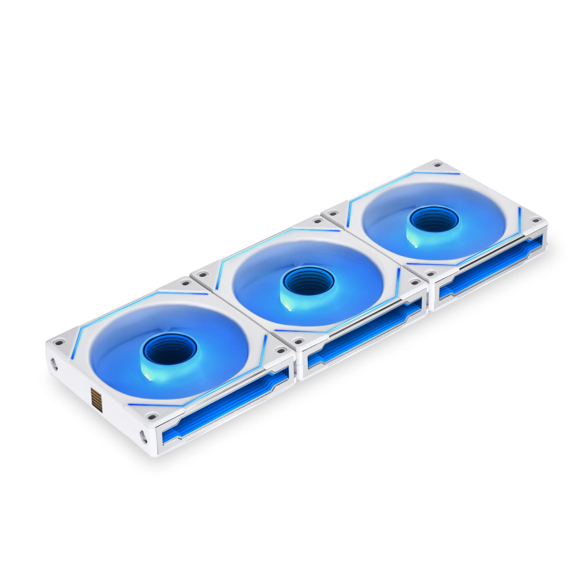 Lian-Li UNI FAN SL-INF 120 RGB три упаковки белого цвета с контроллером |