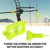 1pc compound bow sight level tuning adjustment tool combo archery level tuning assembly compound bows arrow nock snap hunting