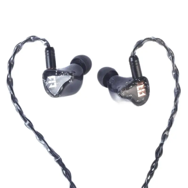 Trimeteor-auriculares con cable para música, dispositivo de audio con Monitor de oído, IEMs, TK2, DD Knowles ED-29689 BA, chapado en berilio, 10mm