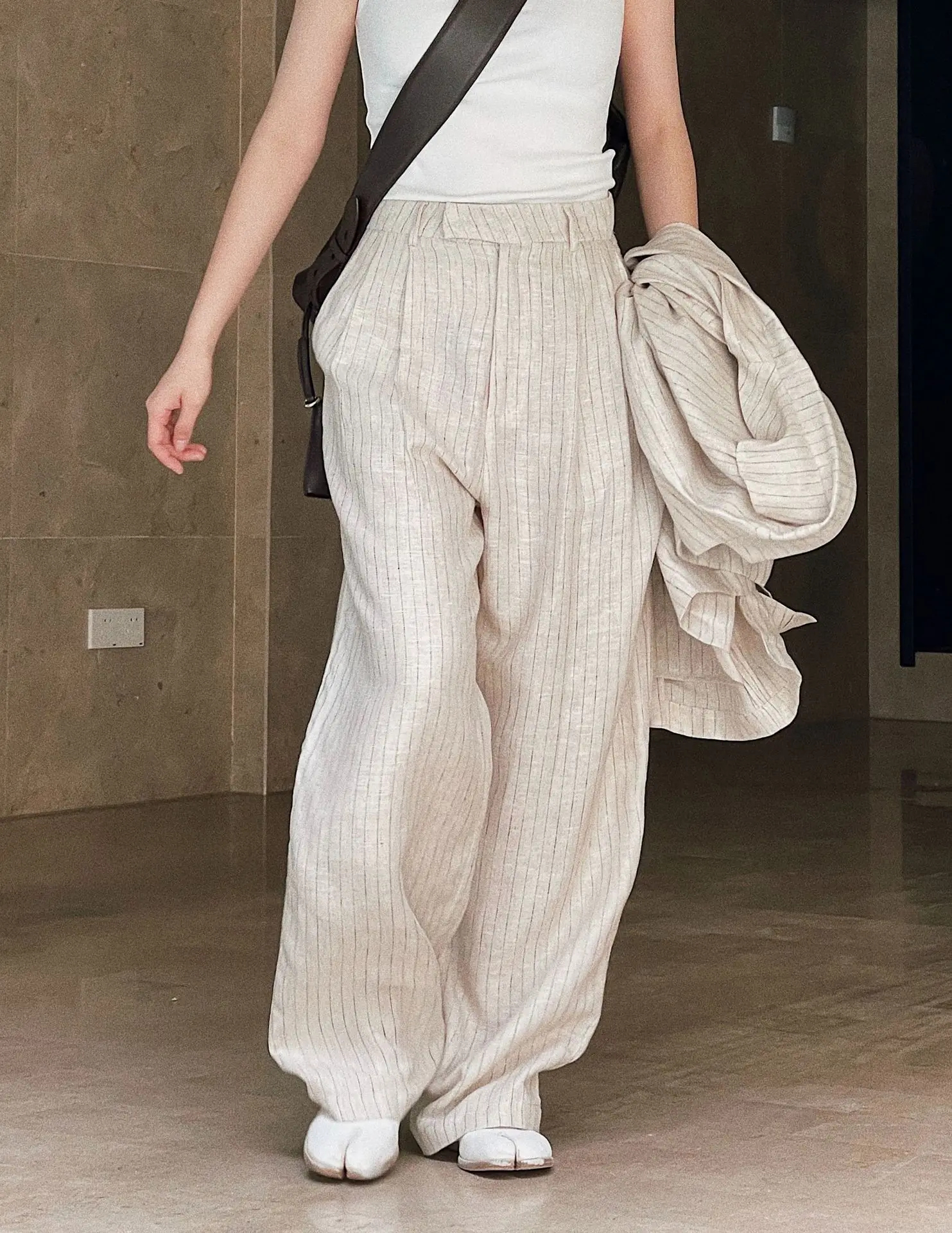 woman trousers from set