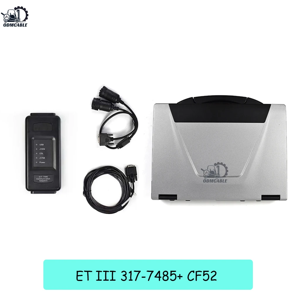

Cf52 Laptop+Et4 Communication Adapter Iii Comm 3 With Et Diagnostic Interface+Sis Software+Flash Software For Cat Diagnostic Kit